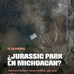 Imagínate ir al arroyo de tu pueblo y encontrarte pisadas de “animales…